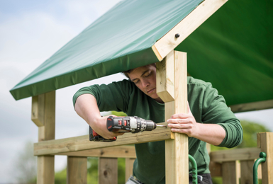 Our new volunteering program has successfully completed its first projects, which are the Elmbridge Village Community Grant Adventure Playground and Sensory Garden