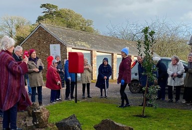 The Priory residents join the ‘Queen’s Green Canopy’