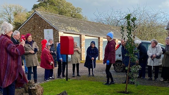 The Priory Residents Plant A Tree For The Queens Jubilee