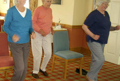 Zumba classes take off – in retirement village