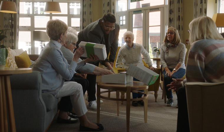 The Grandparents Have Entered The Lobby! 1