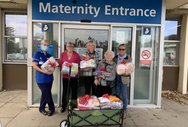 Park Place Knit & Natter Group put their needles to use for premature babies